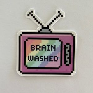3/$5 of DIFF stickers with this 1 OR make your own bundle POP37 tv brain washed